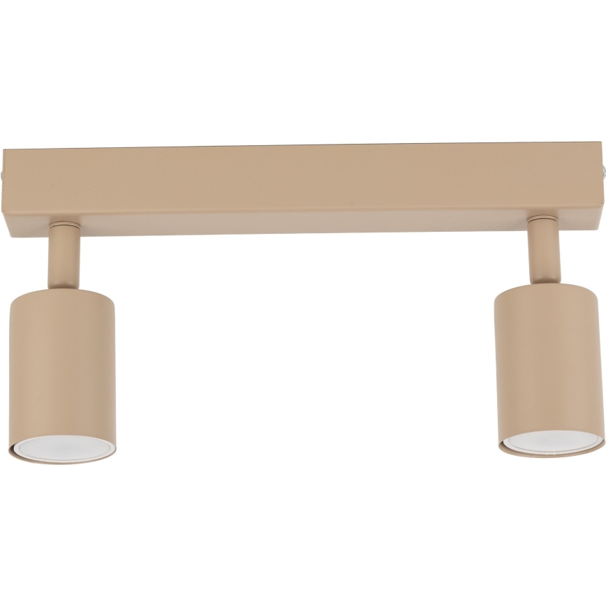 Spotlight NEX 2xGU10/10W/230V beige