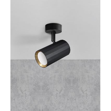 Spotlight NICEA 1xGU10/10W/230V svart