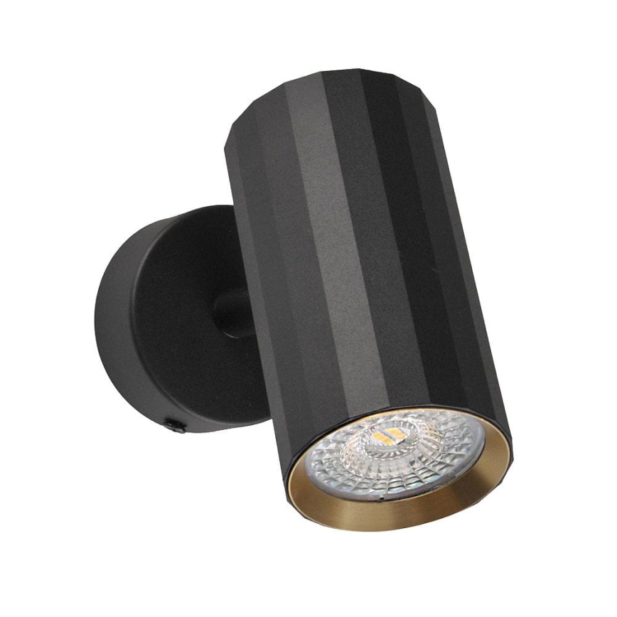 Spotlight NICEA 1xGU10/10W/230V svart