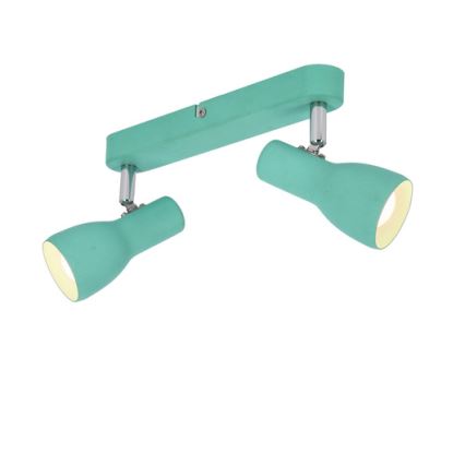 Spotlight PICARDO 2xE14/40W/230V turkos