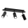 Spotlight  PRESTON 3xGU10/40W/230V svart