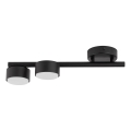 Spotlight PUNTO 2xGX53/12W/230V svart