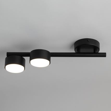 Spotlight PUNTO 2xGX53/12W/230V svart