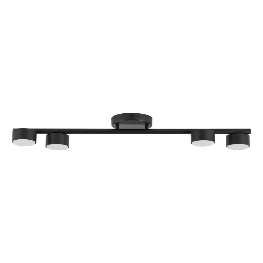 Spotlight PUNTO 4xGX53/12W/230V svart