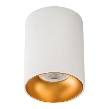 Spotlight RITI 1xGU10/10W/230V vit/guld