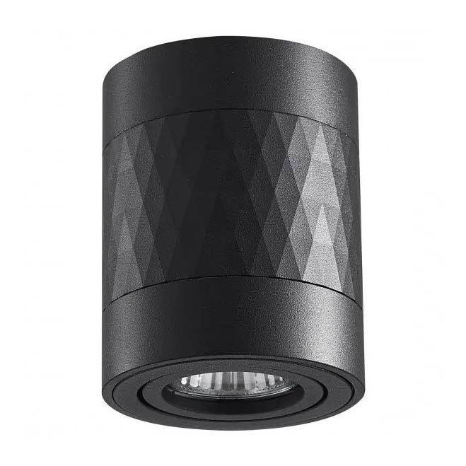 Spotlight RUBIN 1xGU10/10W/230V svart