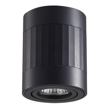 Spotlight RUBIN 1xGU10/10W/230V svart