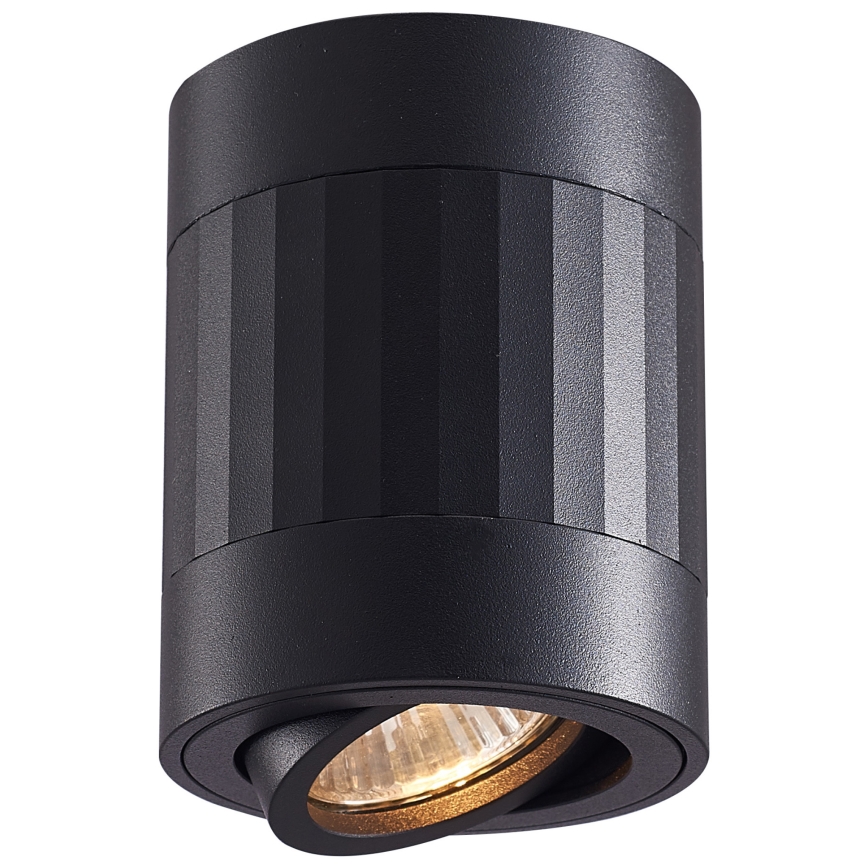 Spotlight RUBIN 1xGU10/10W/230V svart