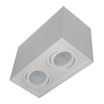 Spotlight SIROCO 2xGU10/30W/230V vit