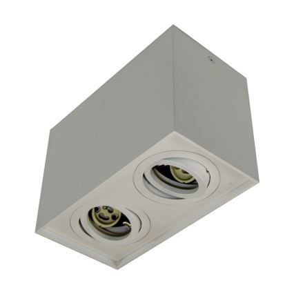 Spotlight SIROCO 2xGU10/30W/230V vit