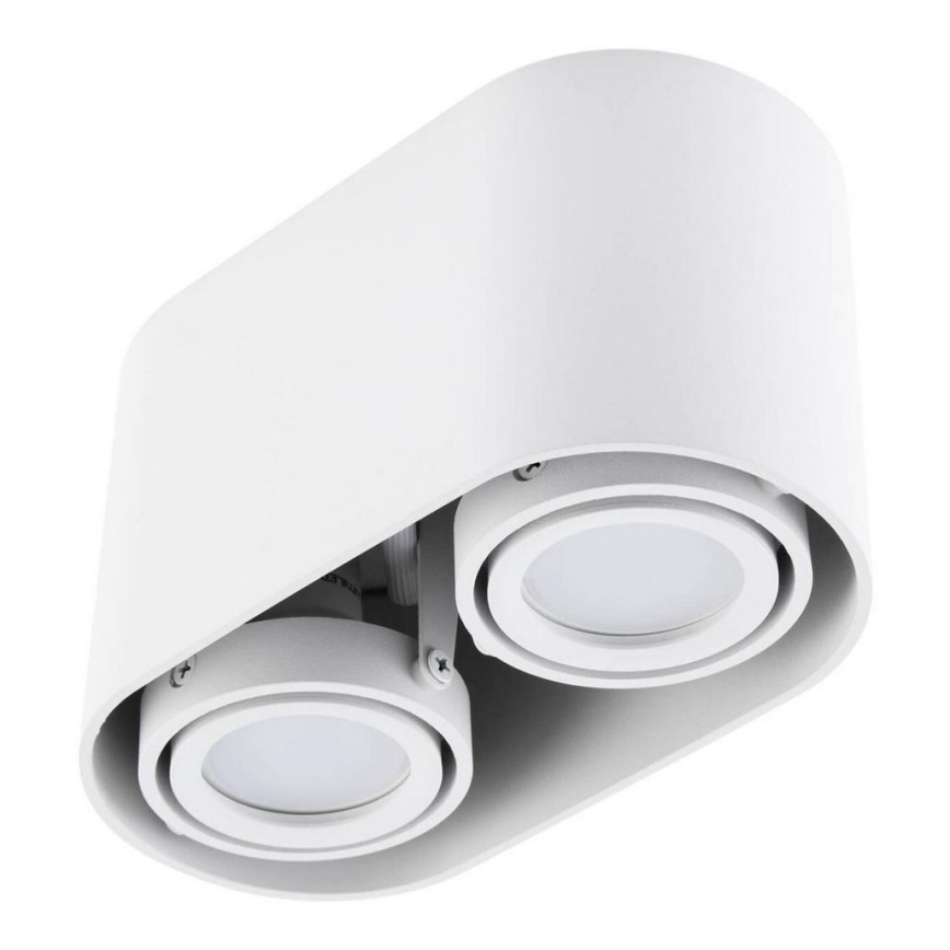 Spotlight SIROK 2xGU10/30W/230V vit