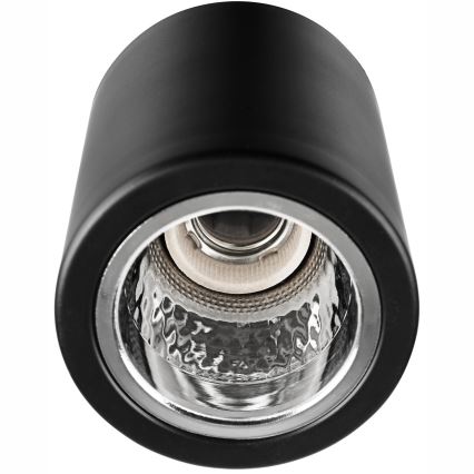 Spotlight TACO 1xE27/15W/230V svart