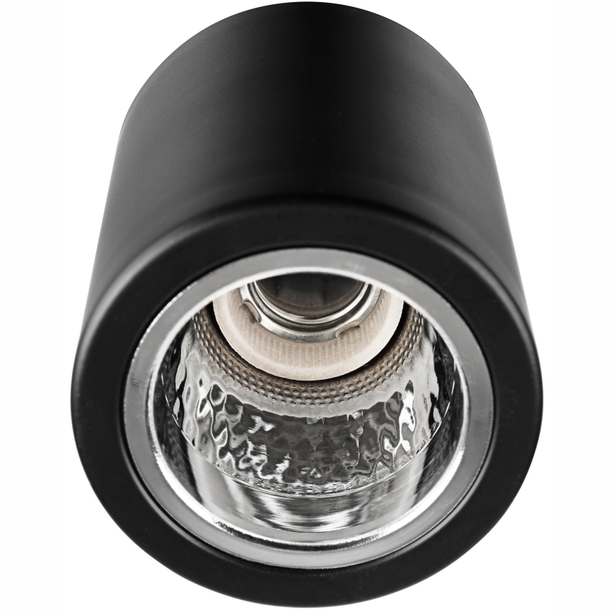 Spotlight TACO 1xE27/15W/230V svart