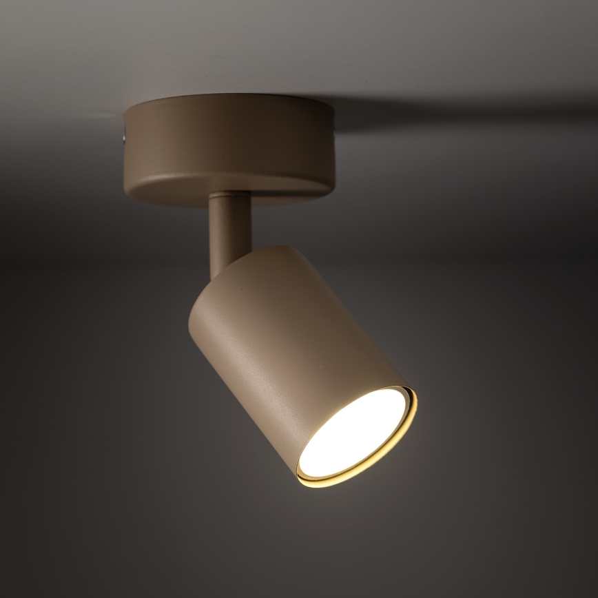 Spotlight TOP 1xGU10/10W/230V beige