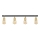Spotlight TUBE 4xE27/15W/230V guld/svart