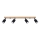 Spotlight VERDO 4xGU10/10W/230V svart/bok