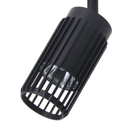 Spotlight VERTICAL För skensystem 1xGU10/8W/230V svart
