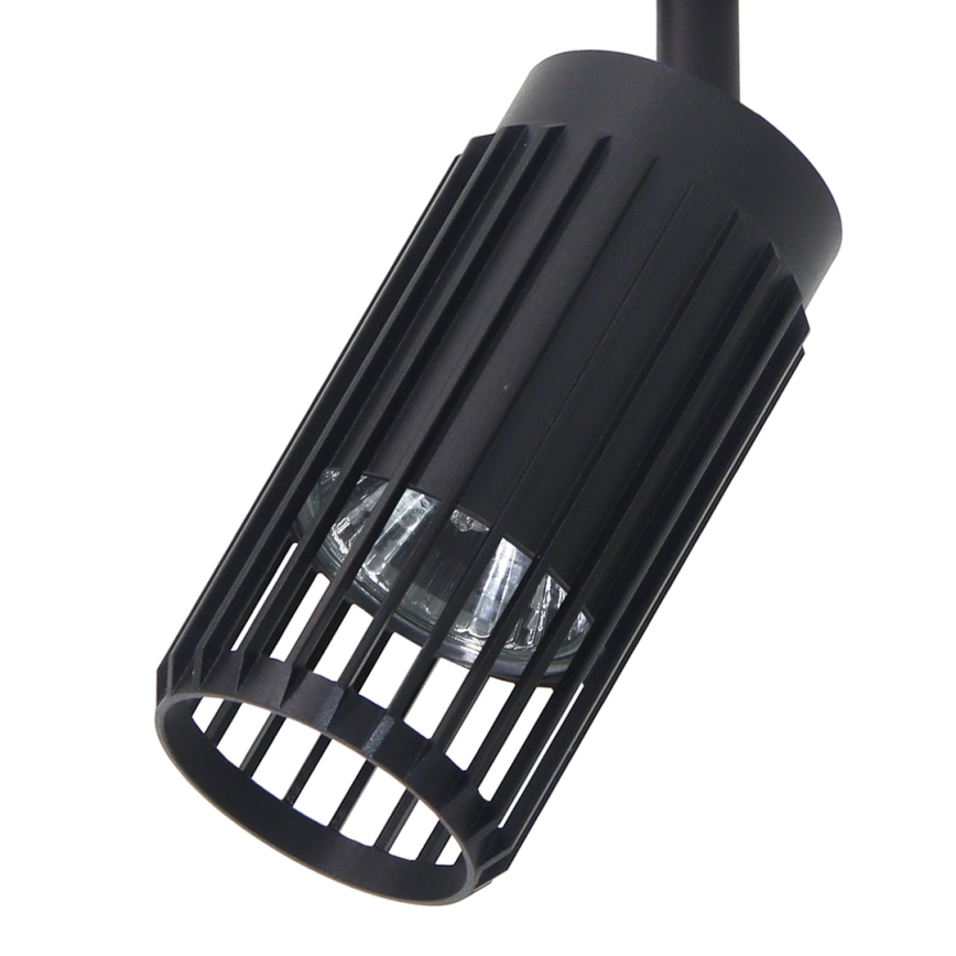 Spotlight VERTICAL För skensystem 1xGU10/8W/230V svart