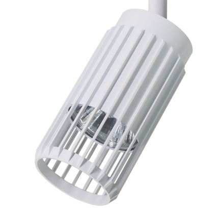 Spotlight VERTICAL För skensystem 1xGU10/8W/230V vit