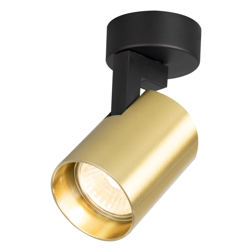 Spotlight VOLF 1xGU10/10W/230V guld/svart