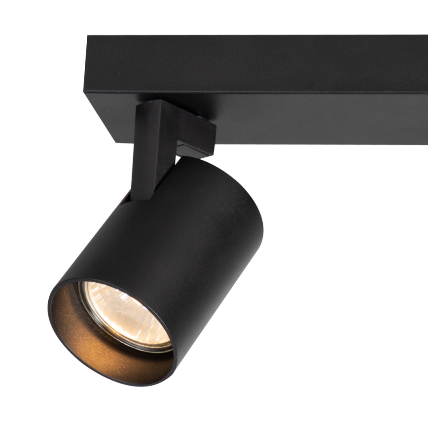 Spotlight VOLF 2xGU10/10W/230V svart