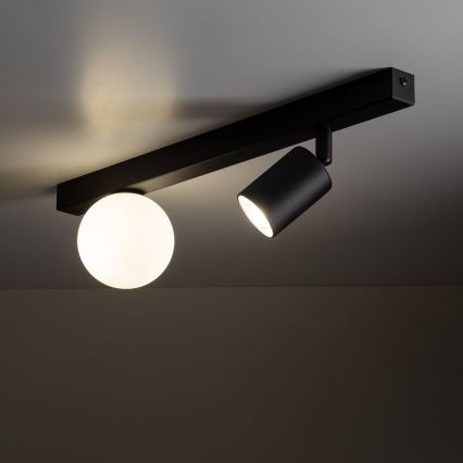 Spotlight VOX 1xG9/8W/230V + 1xGU10/10W svart