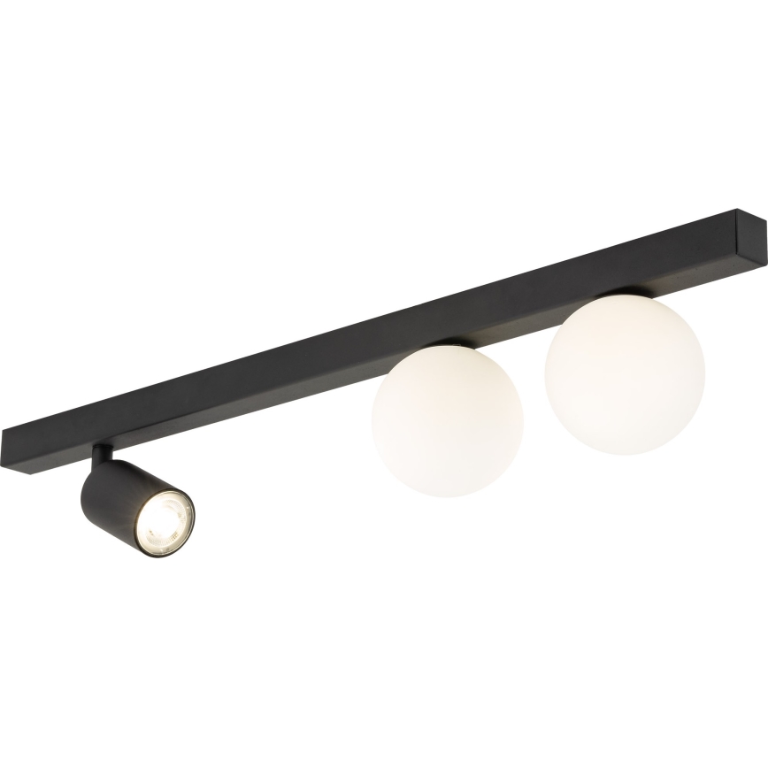 Spotlight VOX 2xG9/8W/230V + 1xGU10/10W svart