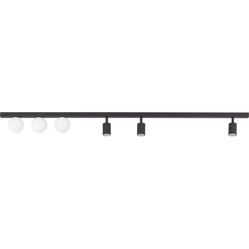 Spotlight VOX 3xG9/8W/230V + 3xGU10/10W svart