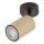 Spotlight  ZOOM 1xGU10/25W/230V svart /gyllene 