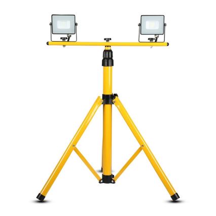 Spotlightstativ 180 cm gul