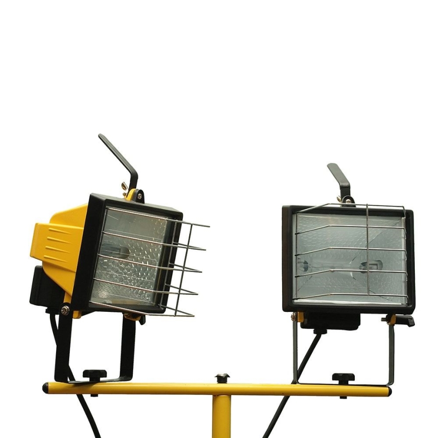 Spotlightstativ 180 cm gul