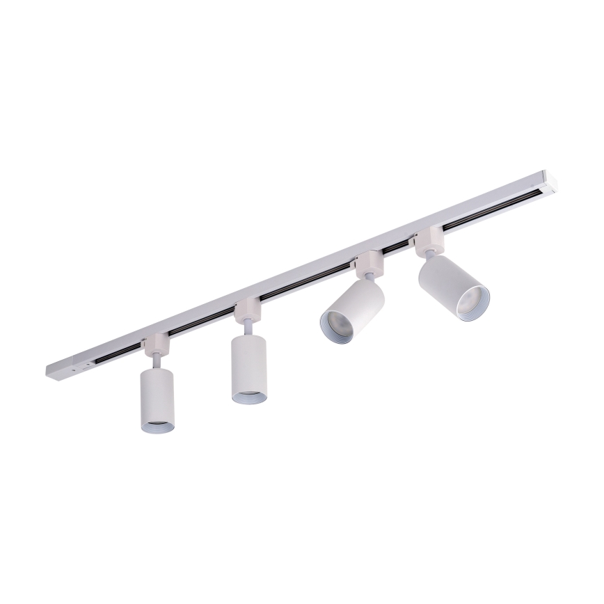 Spotlightsystem med TRACER 4xGU10/10W/230V 1 m vit