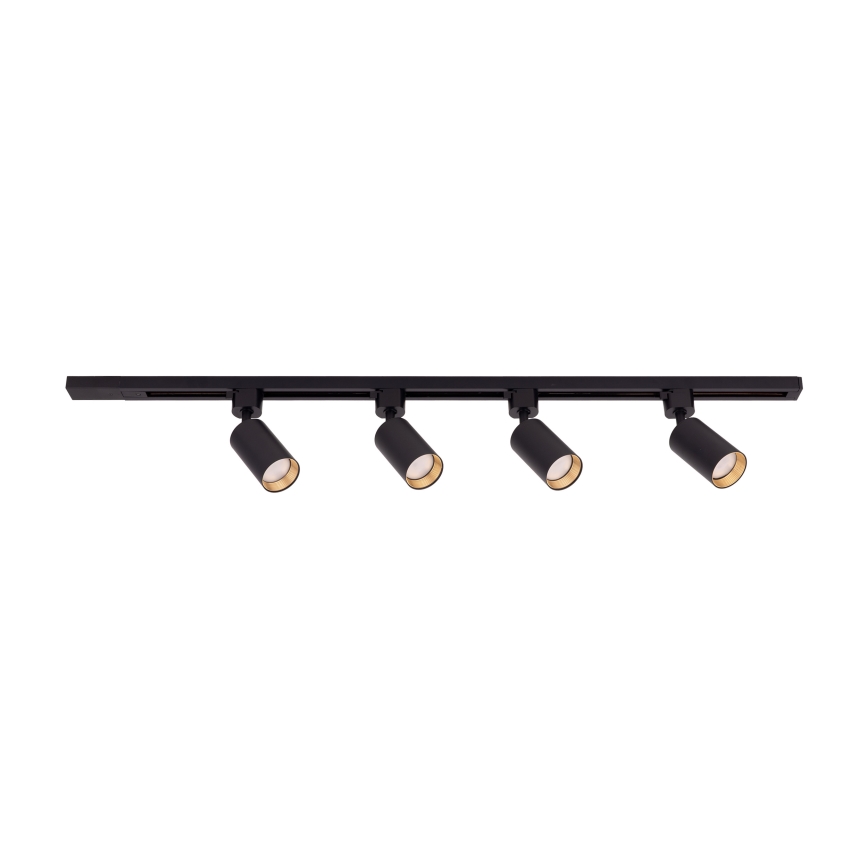 Spotslight i TRACER skensystem 4xGU10/10W/230V 1 m svart