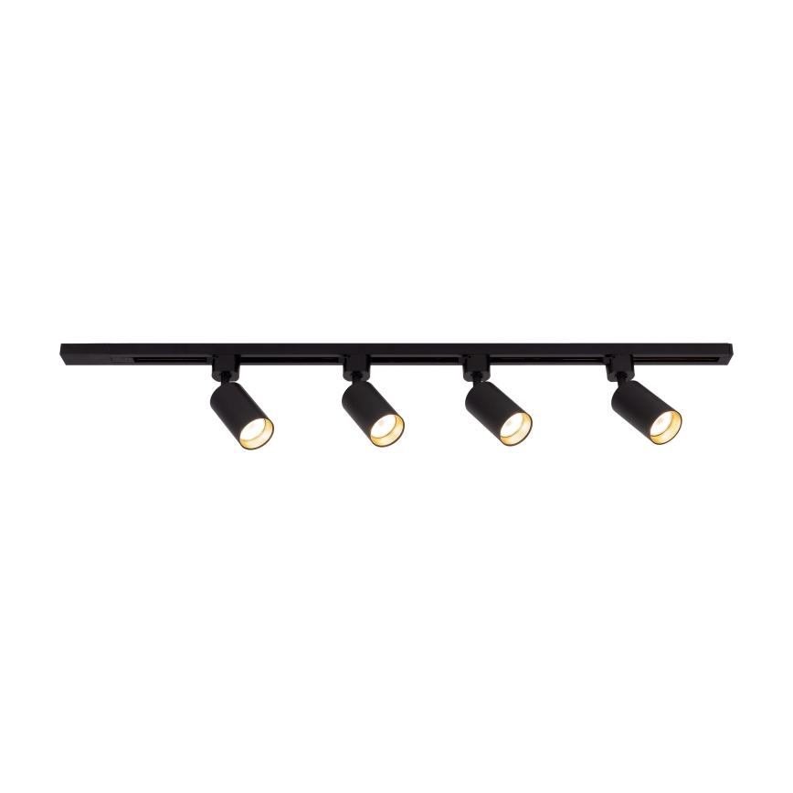 Spotslight i TRACER skensystem 4xGU10/10W/230V 1 m svart