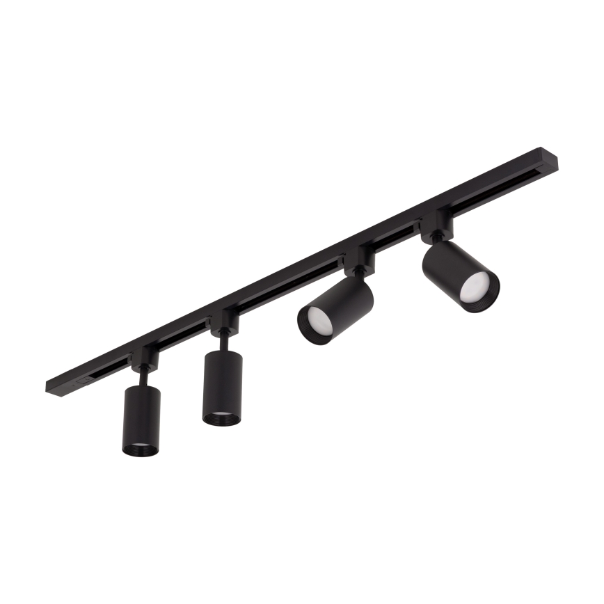 Spotslight i TRACER skensystem 4xGU10/10W/230V 1 m svart