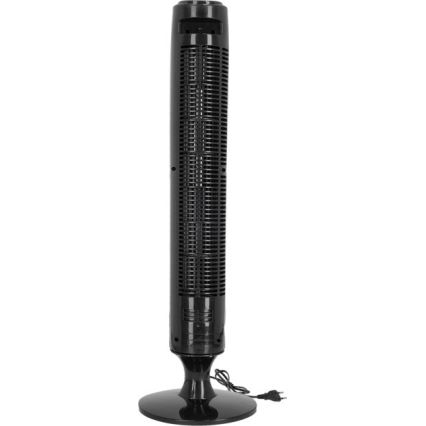 Stående fläkt LISSE 45W/230V 91,4 cm svart + fjärrkontroll