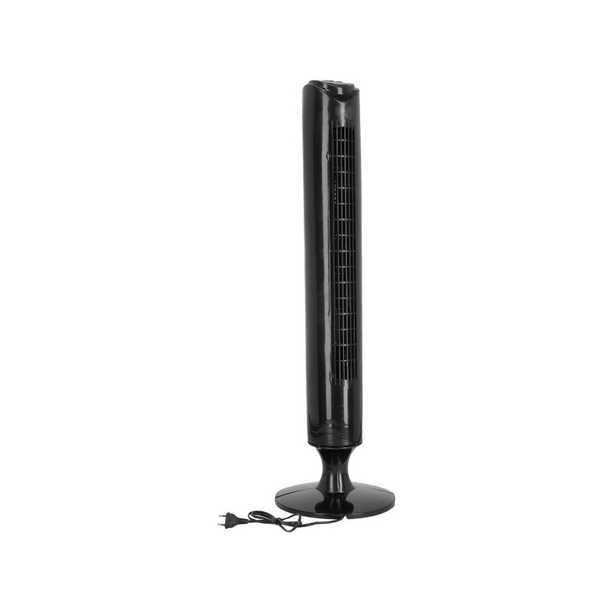 Stående fläkt LISSE 45W/230V 91,4 cm svart + fjärrkontroll