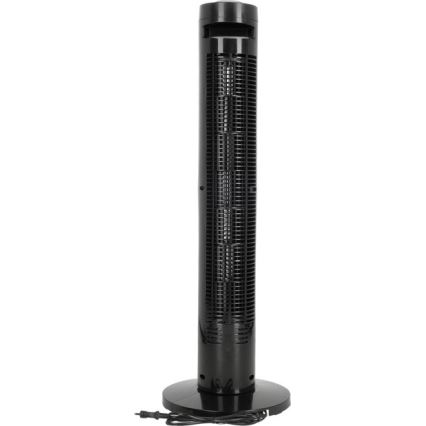 Stående fläkt VENLO 45W/230V 81 cm svart