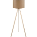Stående lampa AYD 1xE27/40W/230V brun/beige