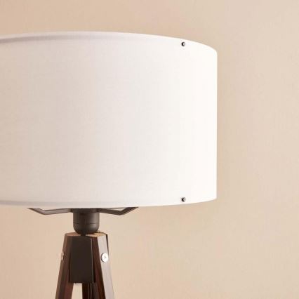 Stående lampa AYD 1xE27/40W/230V brun/beige