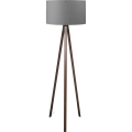 Stående lampa AYD 1xE27/40W/230V brun/grå