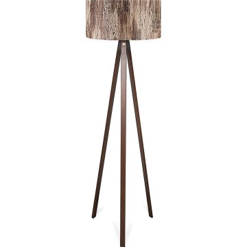 Stående lampa AYD 1xE27/40W/230V brun