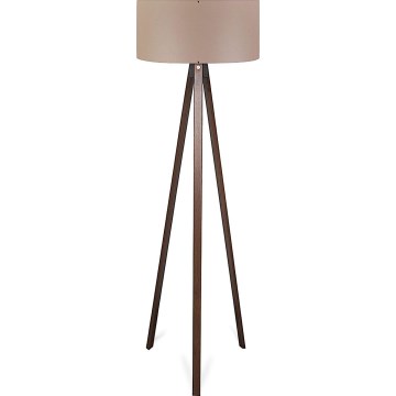 Stående lampa AYD 1xE27/40W/230V brun