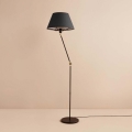 Stående lampa AYD 1xE27/40W/230V svart