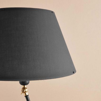 Stående lampa AYD 1xE27/40W/230V svart