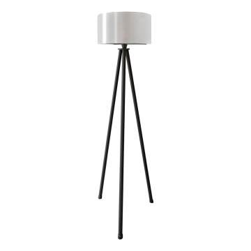 Stående lampa AYD 1xE27/40W/230V svart/vit