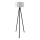Stående lampa AYD 1xE27/40W/230V svart/vit