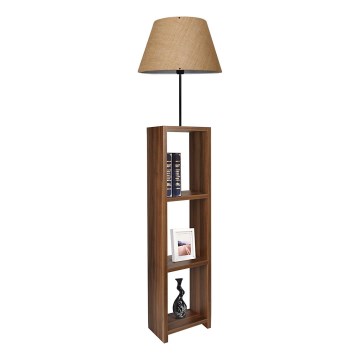 Stålampe AYD 1xE27/40W/230V brun