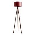 Stålampe AYD 1xE27/40W/230V brun/röd