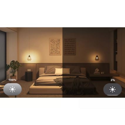 Startpaket Philips Hue White And Color Ambiance Essential 2xE27/8W/230V 2200-6500K + anslutningsenhet